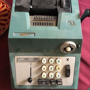 olivetti calculadora vintage adding machine